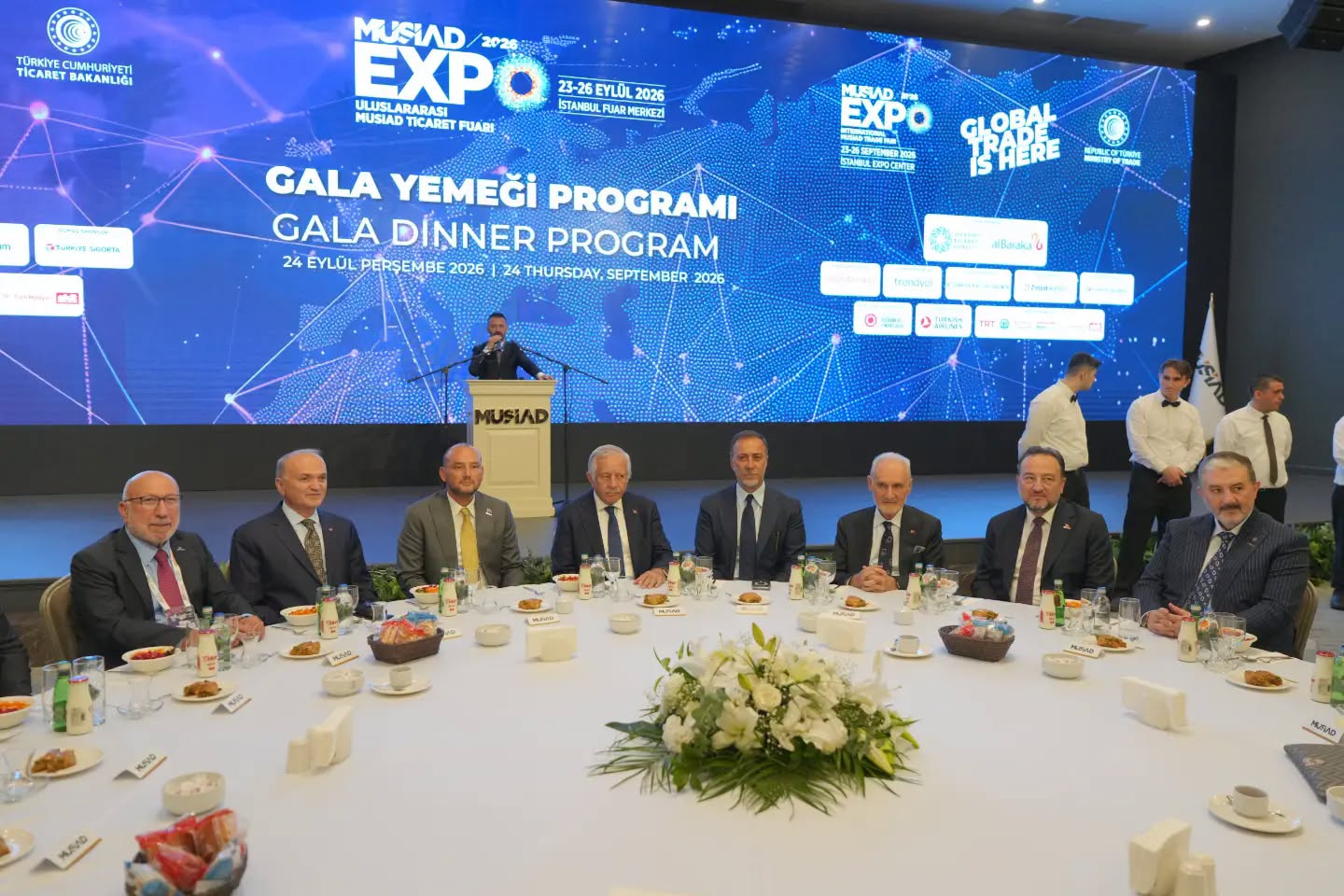 TBMM Başkanvekili, İstanbul Milletvekilimiz Sn. Celal Adan ile birlikte 21. Uluslararası MÜSİAD EXPO Fuarı kapsamında düzenlenen Gala Programı’na katıldık.
